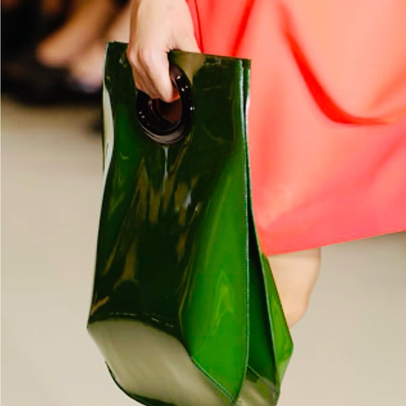 Marni green patent leather bag - Picture 3 of 12